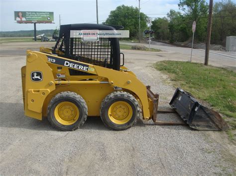 john deere 313 skid steer